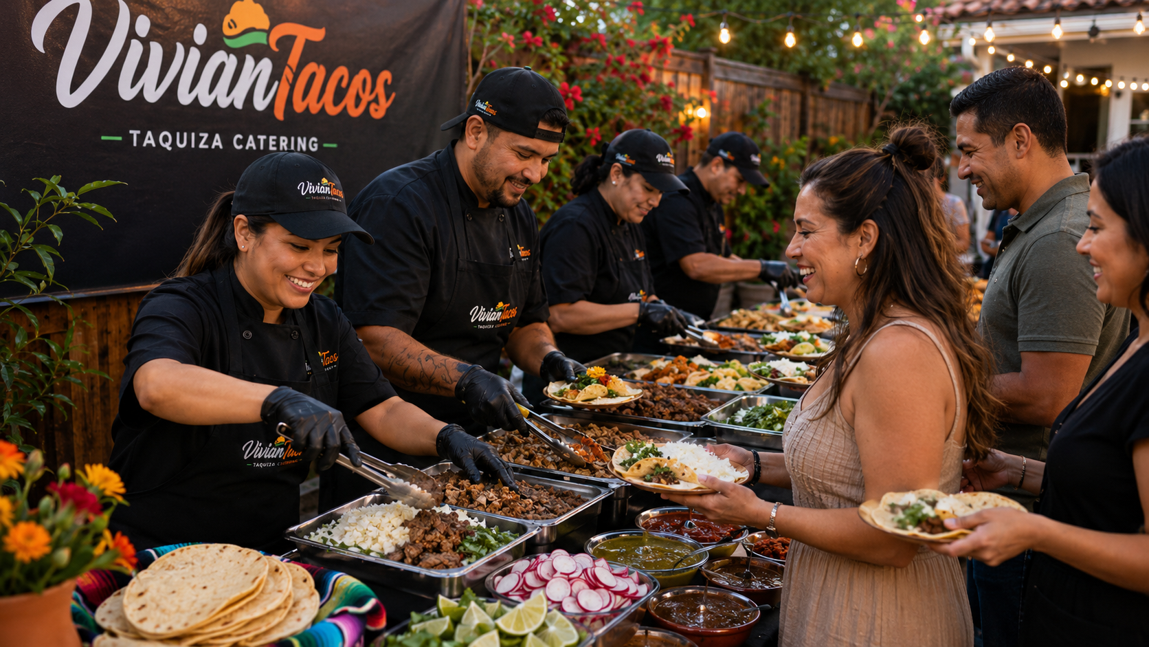 Fresh authentic tacos